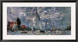 Regatta in Argenteuil Art by Claude Monet