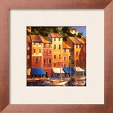 Portofino Waterfront Prints by Michael O'Toole