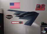 B-2 Stealth Bomber- Fathead Wall Decal