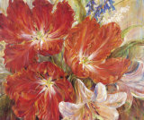 Spring Baroque Poster by Liv Carson