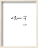The Dog Prints by Pablo Picasso