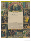 United Mine-Workers of America, c.1899 Prints by Kurz & Allison 