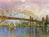 Port de Sydney Affiches par Michael Longo