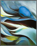 From the Lake I Framed Canvas Print by Georgia O'Keeffe
