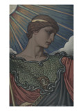 Head of Minerva, Study for the Jefferson Building, Library of Congress, c.1898 Kunstdrucke von Elihu Vedder