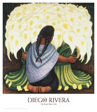 The Flower Seller, c.1942 Plakater af Diego Rivera The Flower Seller, c.1942 Plakater af Diego Rivera