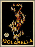 Isolabella 1910 Framed Canvas Print by Leonetto Cappiello
