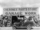 Auto Parts Shop, Atlanta, Georgia, c.1936 Kunstdrucke von Walker Evans