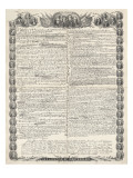 Déclaration d'Indépendance Affiches par Kurz & Allison 