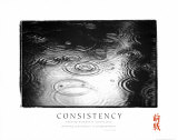 Consistency: Raindrops Posters