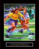 Bill Hall - Achievement: Soccer - Art Print Bill Hall - Achievement: Soccer - Art Print