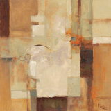 Sienna Abstract I Posters by Fara Bell