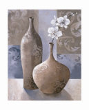 Silver Orchids I Affiches par Keith Mallett