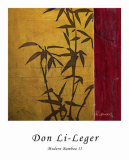 Modern Bamboo II Affiches par Don Li-Leger