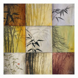 Bamboo Nine Patch II Prints by Don Li-Leger