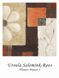 Flower Power I Print by Ursula Salemink-Roos