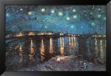 Starry Night over the Rhone, c.1888 Posters by Vincent van Gogh
