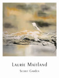 Jardin secret Affiche par Laurie Maitland