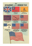 Development of the American Flag Arte Development of the American Flag Arte