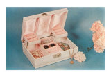 Jewelry Box with Carnations Kunst