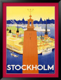 Stockholm Posters by Donner 