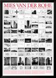 Bauten Und Entwurfe Prints by Mies Van Der Rohe