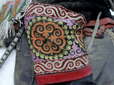 Pants of the Kazak Eagle Hunter, Golden Eagle Festival, Mongolia Photographic Print by Amos Nachoum