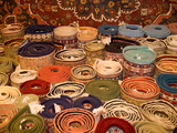 Turkish Rugs on Display, Cappadoccia, Turkey Photographie par Darrell Gulin