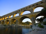 The Pont du Gard Roman Aquaduct Over the Gard River, Avignon, France Photographic Print by Jim Zuckerman