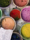 Natural Dyes, the Souqs of Marrakech, Marrakech, Morocco Lámina fotográfica por Walter Bibikow Natural Dyes, the Souqs of Marrakech, Marrakech, Morocco Lámina fotográfica por Walter Bibikow