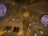 Interior of Notre Dame Cathedral, Paris, France Photographie par Jim Zuckerman