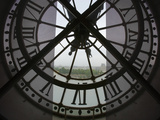Jim Zuckerman - View Across Seine River from Transparent Face of Clock in the Musee d'Orsay, Paris, France - Fotografik Baskı Jim Zuckerman - View Across Seine River from Transparent Face of Clock in the Musee d'Orsay, Paris, France - Fotografik Baskı