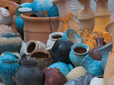 Pottery on the Street in Cappadoccia, Turkey Photographic Print by Darrell Gulin