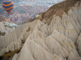 Hot Air Balloon View of the Landforms of Cappadoccia, Turkey Photographic Print by Darrell Gulin