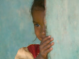Portrait of Little Girl, Orissa, India Photographic Print by Keren Su