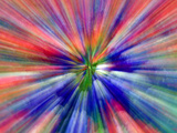 Zoom Abstract of Pansy Flowers Photographic Print by Charles R. Needle