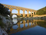 The Pont du Gard Roman Aquaduct Over the Gard River, Avignon, France Photographic Print by Jim Zuckerman