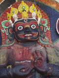 Statue of Kalbairab at a Hindu Shrine, Katmandu, Nepal Lámina fotográfica por Steve Satushek Statue of Kalbairab at a Hindu Shrine, Katmandu, Nepal Lámina fotográfica por Steve Satushek