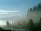 Katun River, Mt. Beluhka, Steppe, Siberia, Russia Photographic Print by Kenneth Garrett