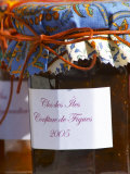 Jars Pots of Marmelade Covered with Provencal Cloth, Clos Des Iles, Le Brusc Photographic Print by Per Karlsson