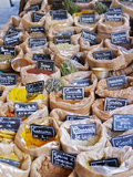 Street Market, Merchant's Stall, Provencal Spices, Sanary, Var, Cote d'Azur, France Photographic Print by Per Karlsson