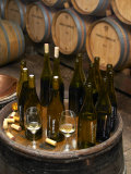 Vaulted Aging Cellar with Barriques Pieces and Maturing Wine, Maison Louis Jadot, Cote d'Or, France Photographic Print by Per Karlsson
