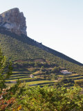 Cassis Cliff, Sea and Vineyards on the Slope, Clos Ste Magdeleine Photographie par Per Karlsson