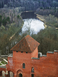 Turaida Castle by Gauja River, Sigulda, Latvia Lámina fotográfica por Keren Su