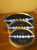 Tins of Caviar d'Aquitaine Sturia, Caviar Et Prestige, Saint Sulpice Et Cameyrac Photographic Print by Per Karlsson