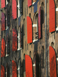 Colorful Buildings, Amsterdam, Netherlands Photographie par Keren Su