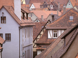 Building Details, Rothenberg Ob Der Tauber, Bayern, Germany Photographic Print by Walter Bibikow
