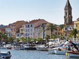 View of Harbour with Fishing and Leisure Boats, Sanary, Var, Cote d'Azur, France Photographic Print by Per Karlsson