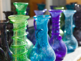 Manolates Glassware, Manolates, Samos, Aegean Islands, Greece Photographic Print by Walter Bibikow