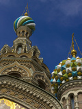 Two Towers, Church of the Savior on the Spilled Blood, St. Petersburg, Russia Photographic Print by Nancy & Steve Ross